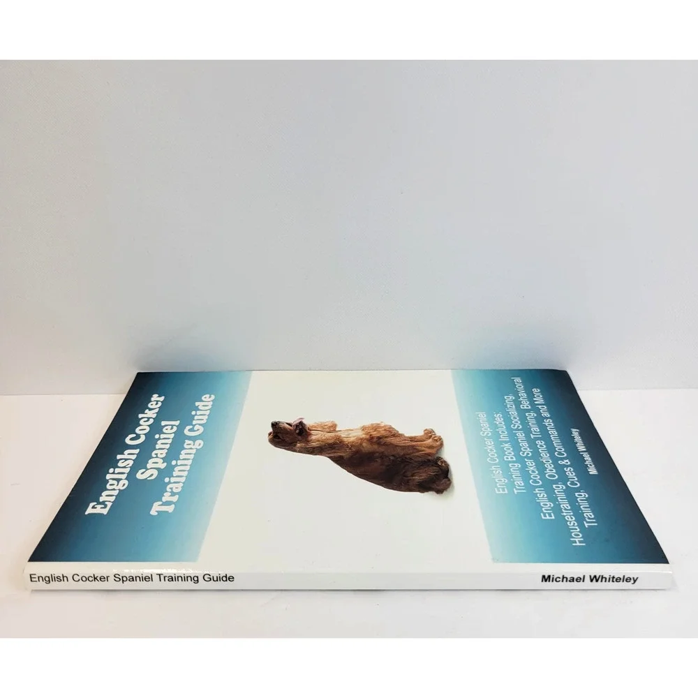 English Cocker Spaniel Training Guide Michael Whiteley Dog Care Teal Trade‎ PB